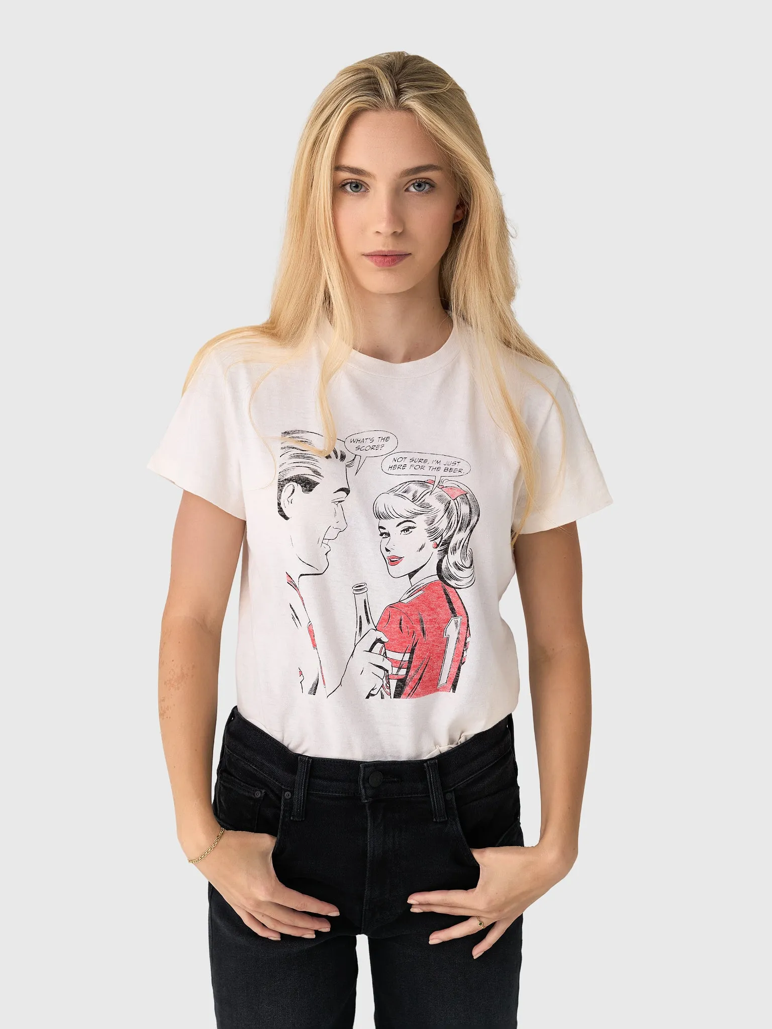 Re/Done Women's Sports Classic Tee sold by Saint Bernard