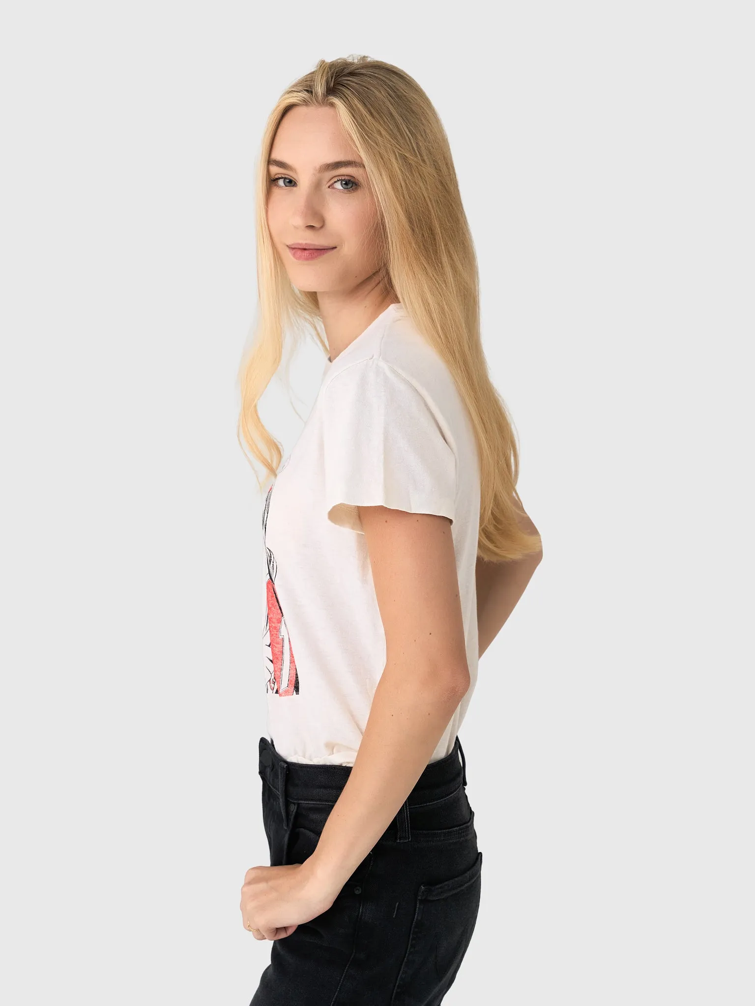 Re/Done Women's Sports Classic Tee sold by Saint Bernard product image thumbnail 3