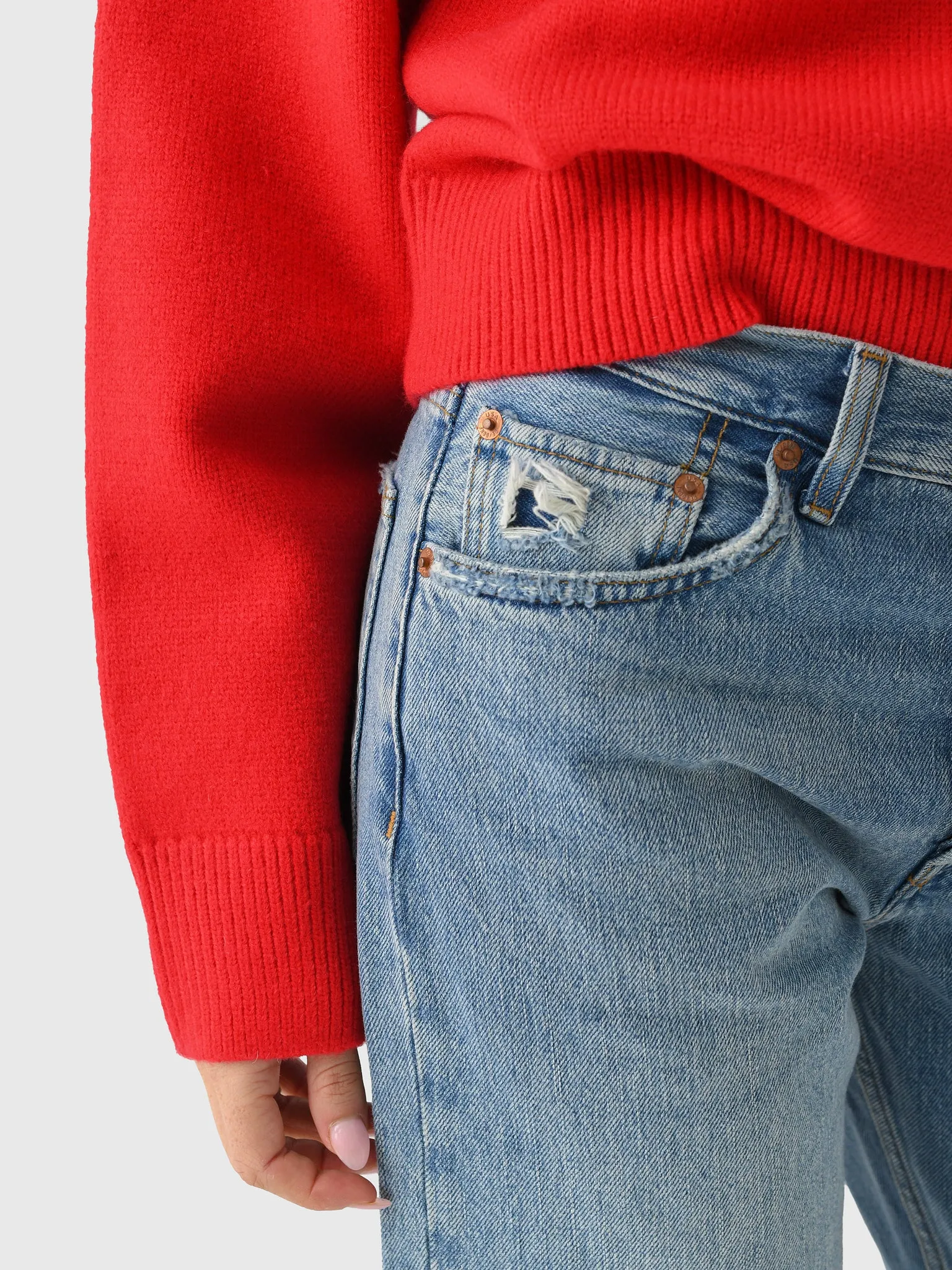 Re/Done Women's 90s Jean sold by Saint Bernard product image thumbnail 2