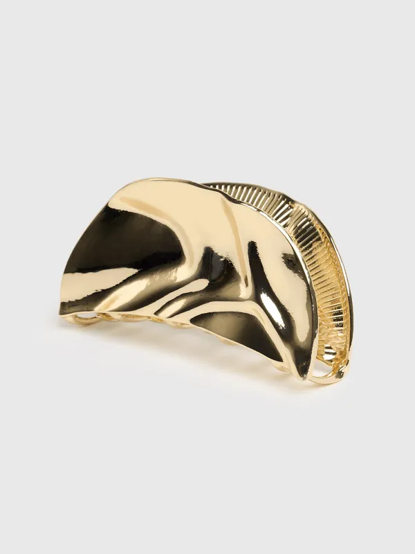 Lele Sadoughi Metal Baroque Claw Clip made by Lele Sadoughi