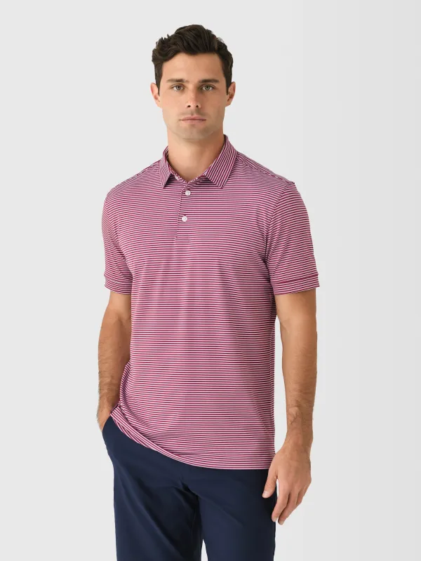 Mizzen+Main Men's Trim Versa Polo made by Mizzen+Main