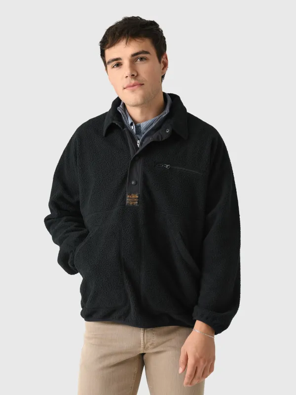 Filson Men's Pile Fleece Pullover made by Filson