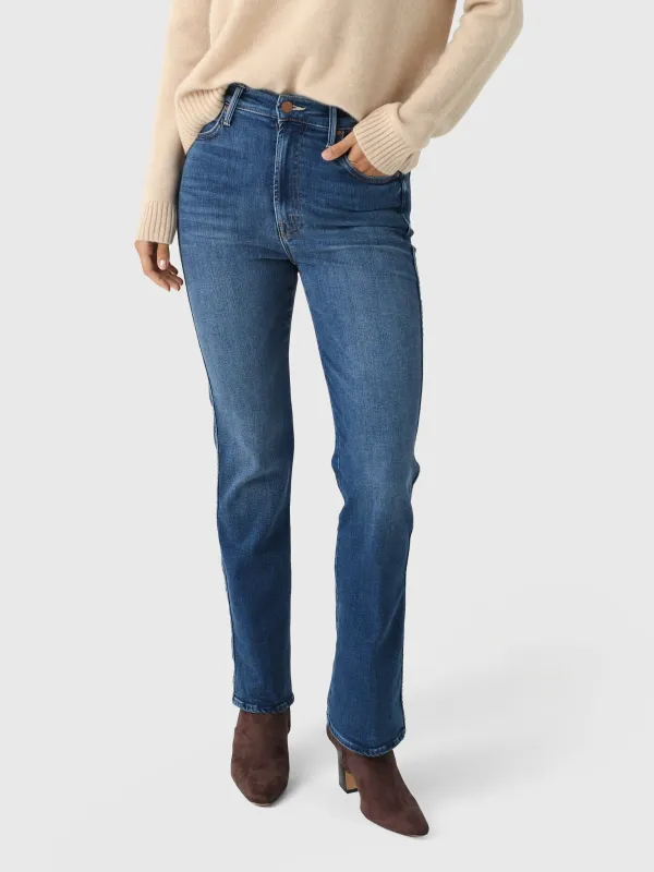 Mother Women's The Mid Rise Smokin' Double Flood Jean sold by Saint Bernard