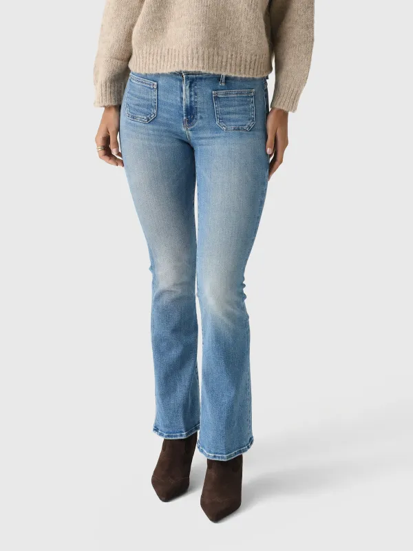 Mother Women's Petites The Lil' Patch Pocket Weekender Jean sold by Saint Bernard