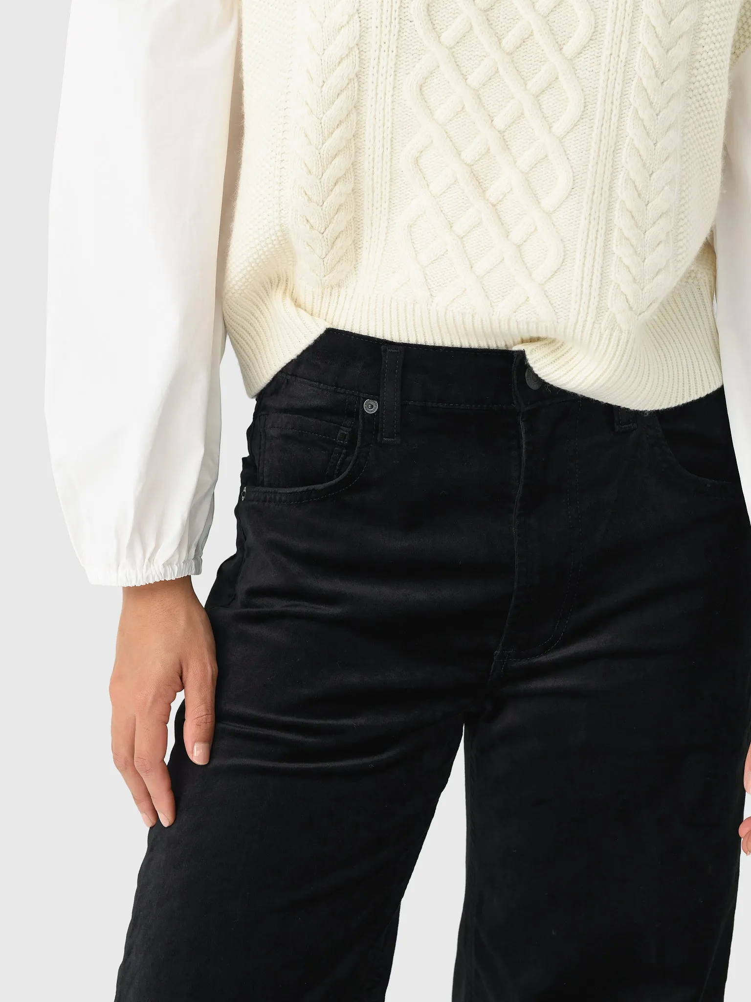 Citizens Of Humanity Women's Ayla Baggy Velvet Pant sold by Saint Bernard product image thumbnail 5