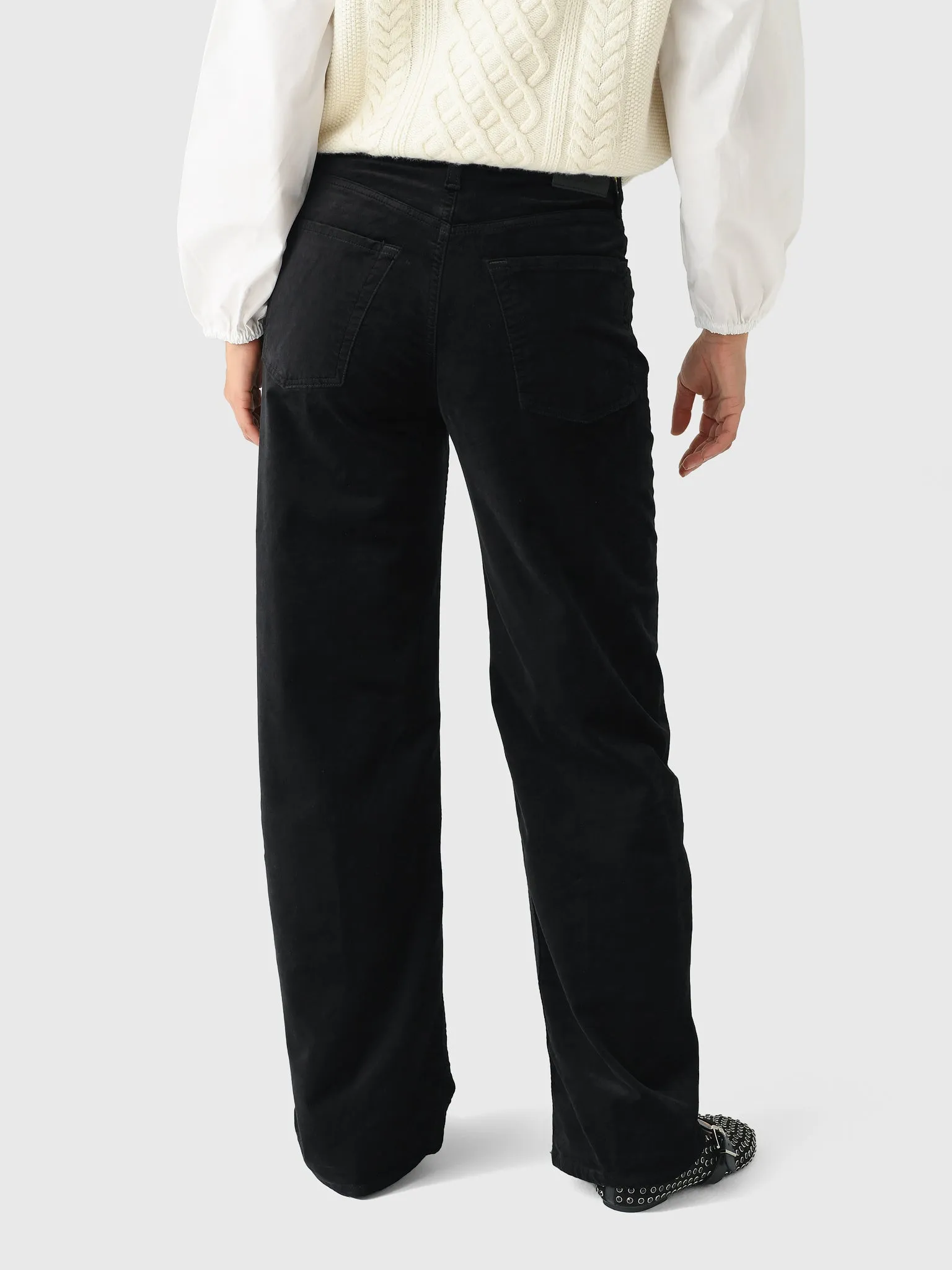 Citizens Of Humanity Women's Ayla Baggy Velvet Pant sold by Saint Bernard product image thumbnail 4