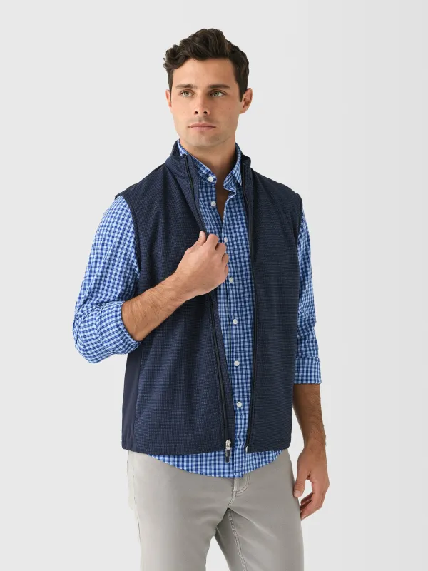 Johnnie-O Men's Lomond Printed Knit Vest sold by Saint Bernard