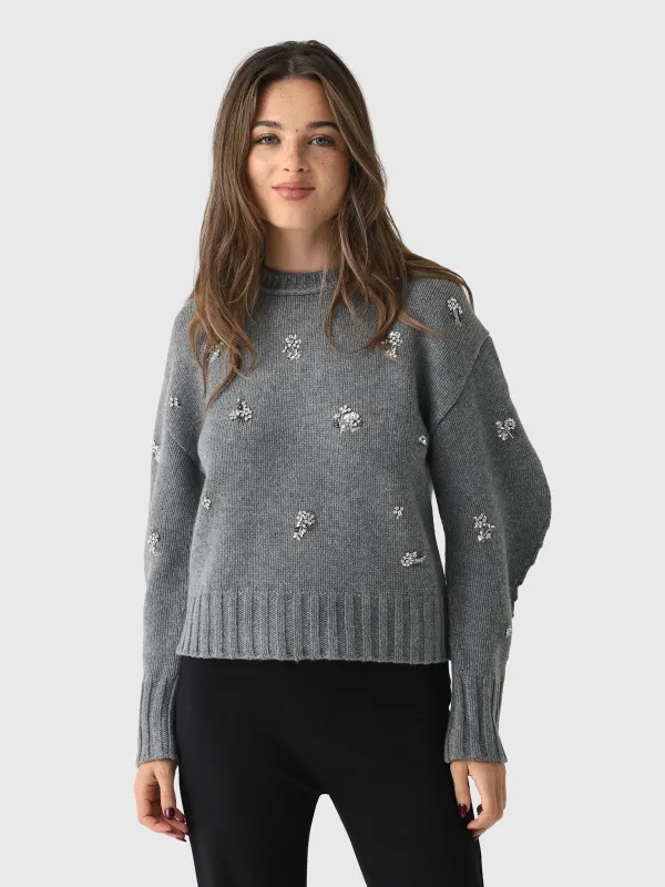 Simkhai Women's Coraline Crewneck Sweater made by Simkhai
