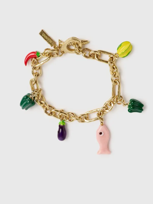 Alemais Tesori Fish Bead Bracelet sold by Saint Bernard