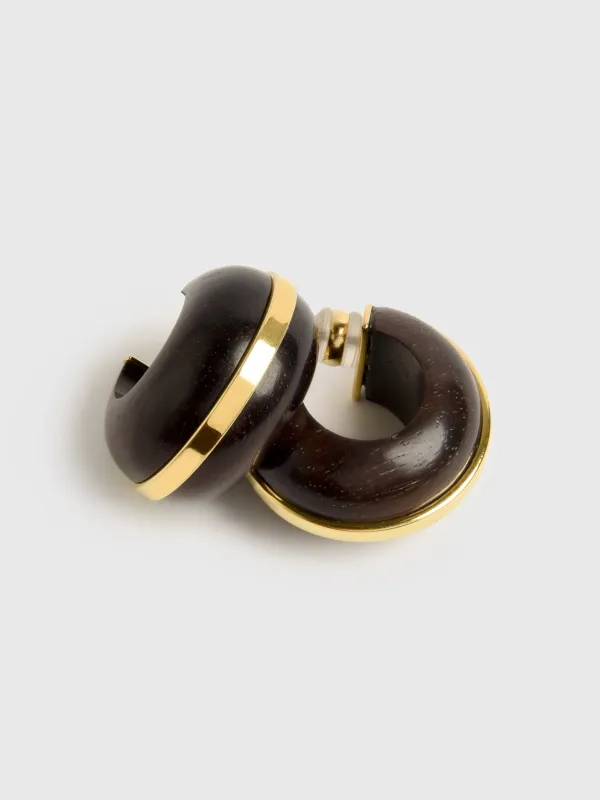 Lizzie Fortunato Halo Hoop Earrings sold by Saint Bernard