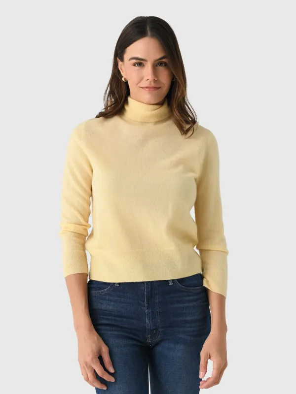 Vince Women's 3/4 Sleeve Mock-Neck Sweater sold by Saint Bernard