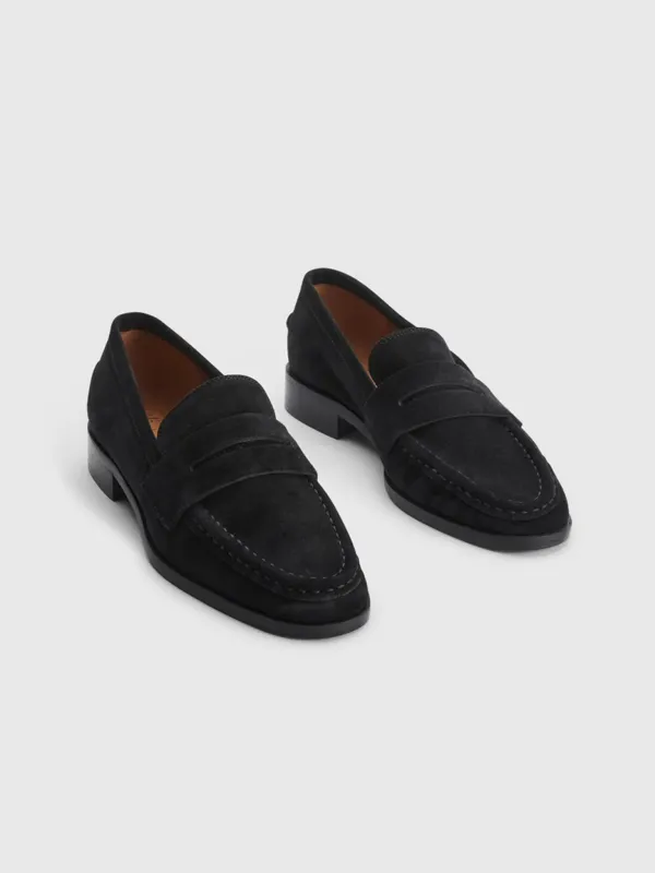 ATP Atelier Women's Airola Suede Loafer sold by Saint Bernard