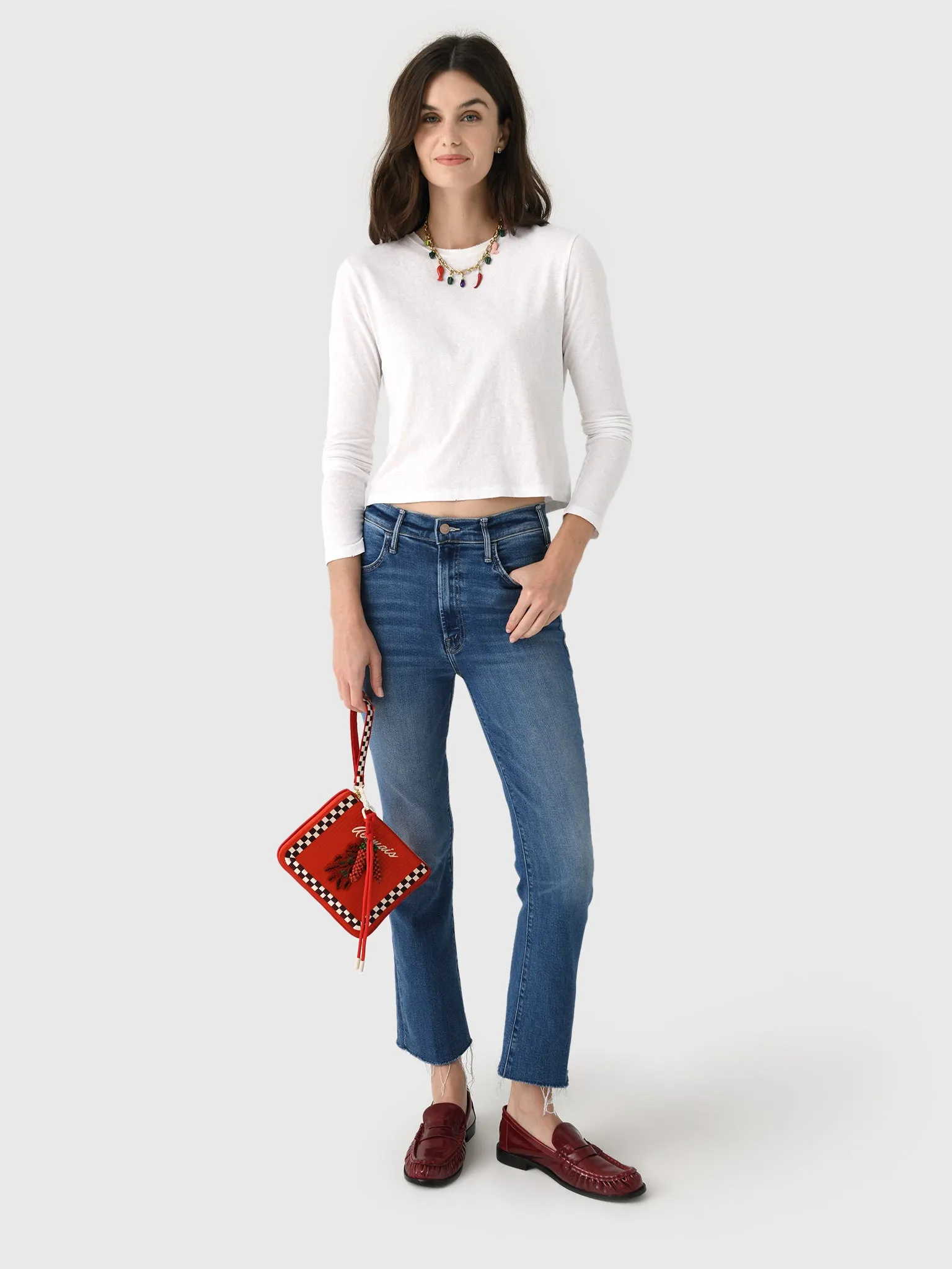 AMO Women's Long Sleeve Babe Tee sold by Saint Bernard product image thumbnail 2