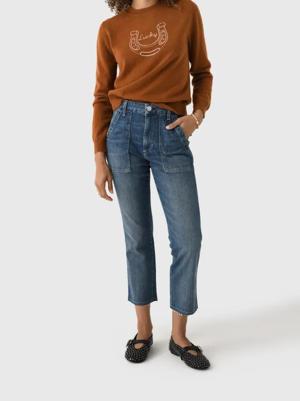 AMO Women's Easy Army Trouser sold by Saint Bernard