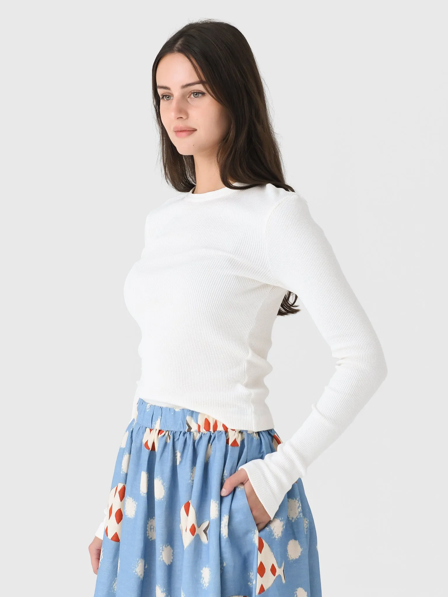 Citizens Of Humanity Women's Pilar Crewneck Shirt sold by Saint Bernard product image thumbnail 3