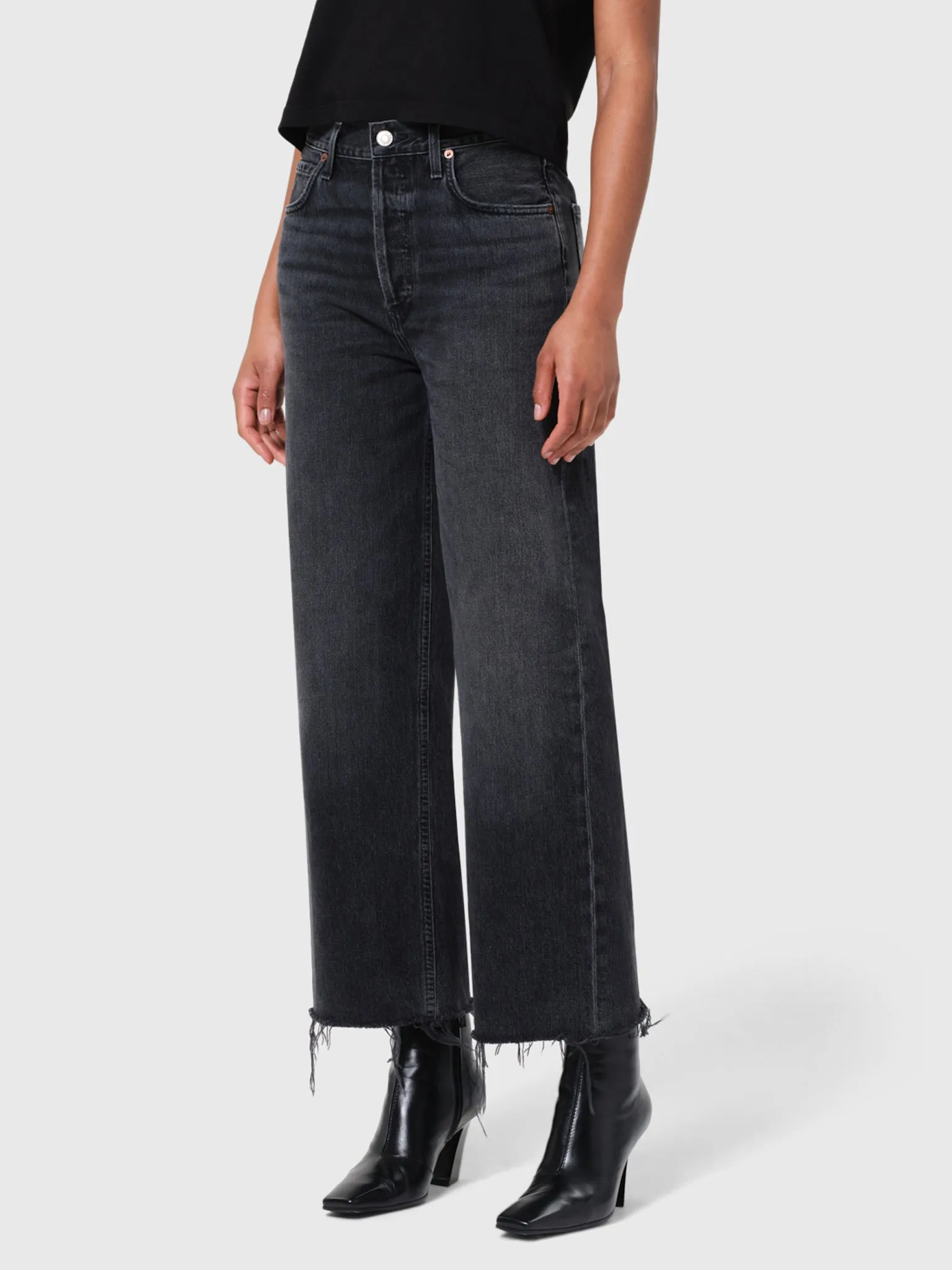 Agolde Women's Ren Wide Leg Jean sold by Saint Bernard