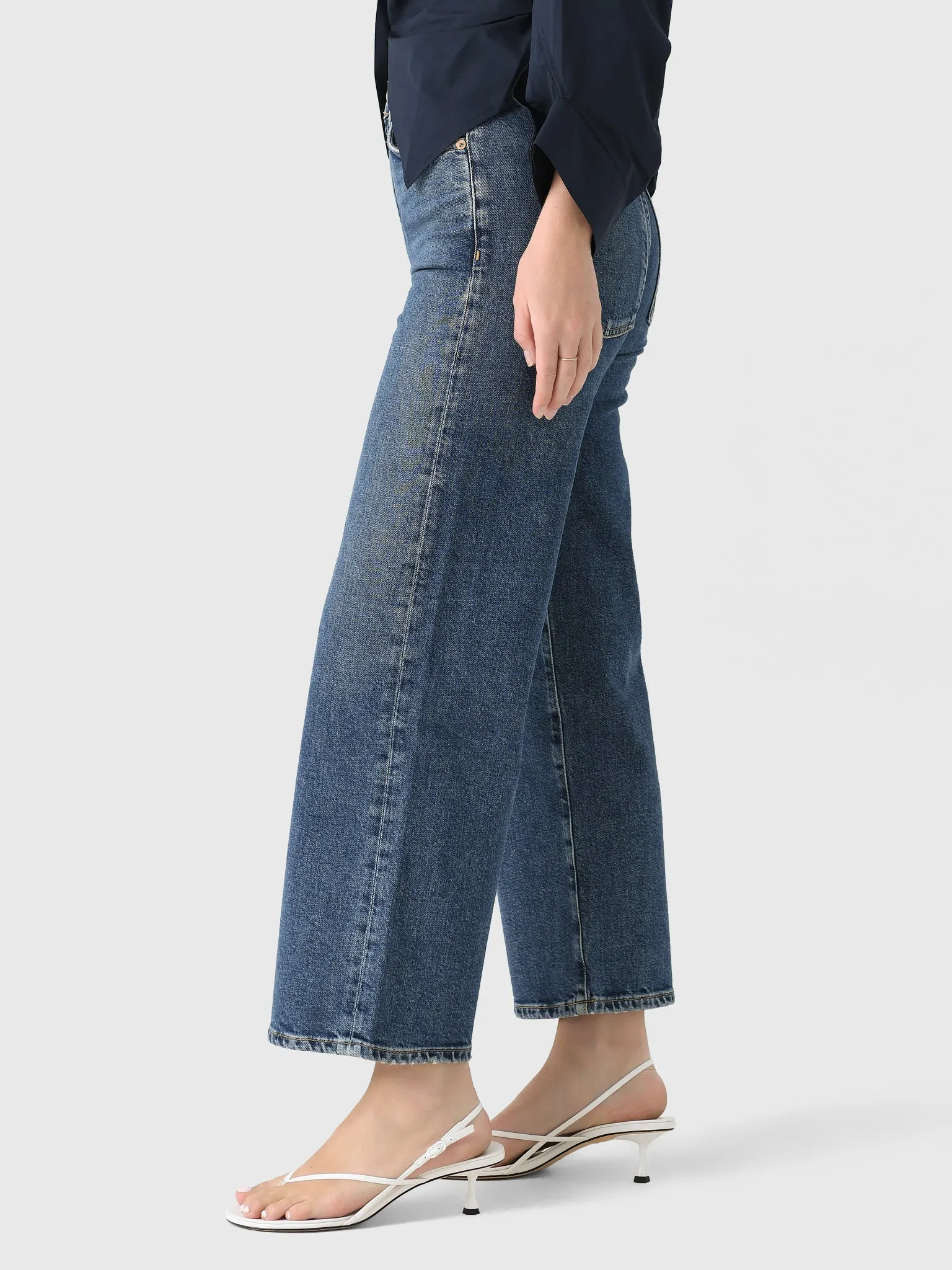 Agolde Women's Harper Crop Jean sold by Saint Bernard product image thumbnail 3