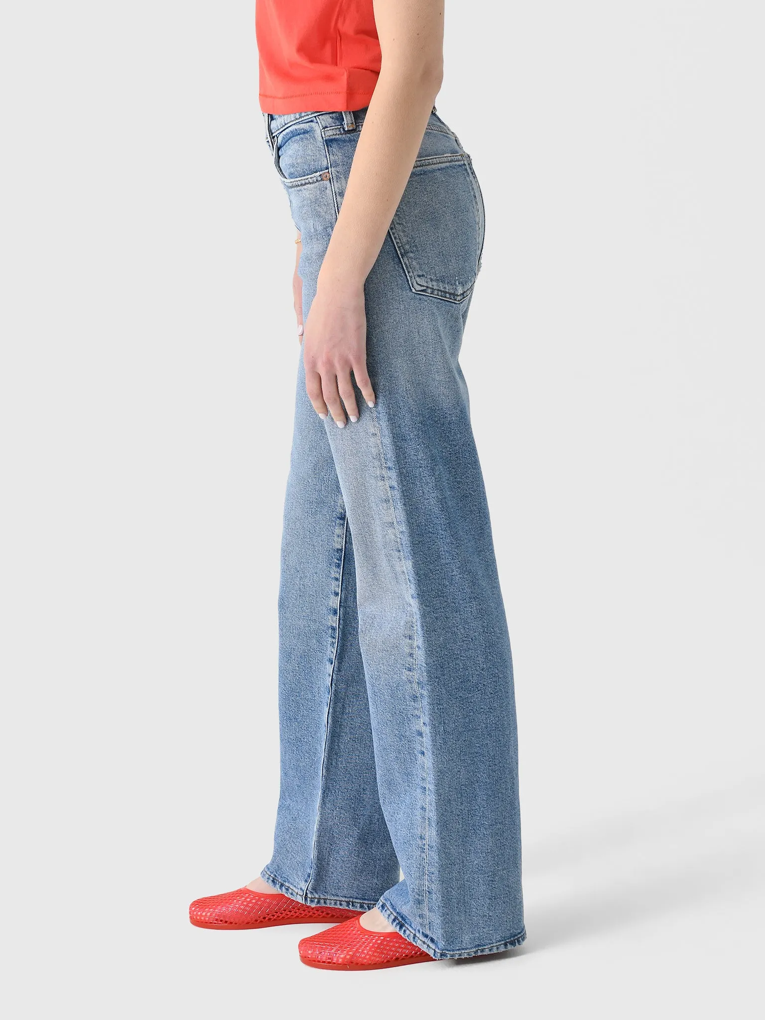 Agolde Women's Harper Straight Jean sold by Saint Bernard product image thumbnail 3