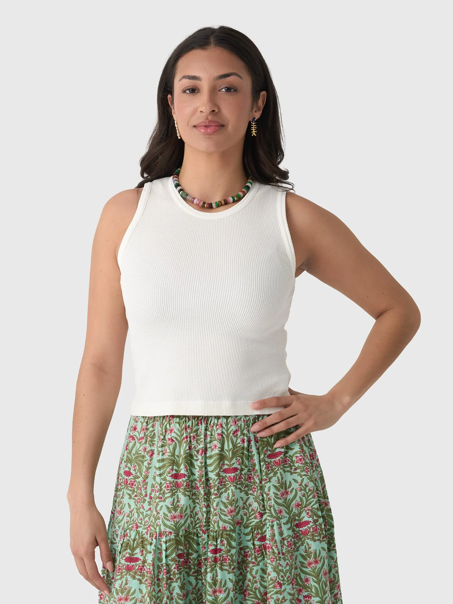 Citizens Of Humanity Women's Inez Waffle Tank sold by Saint Bernard