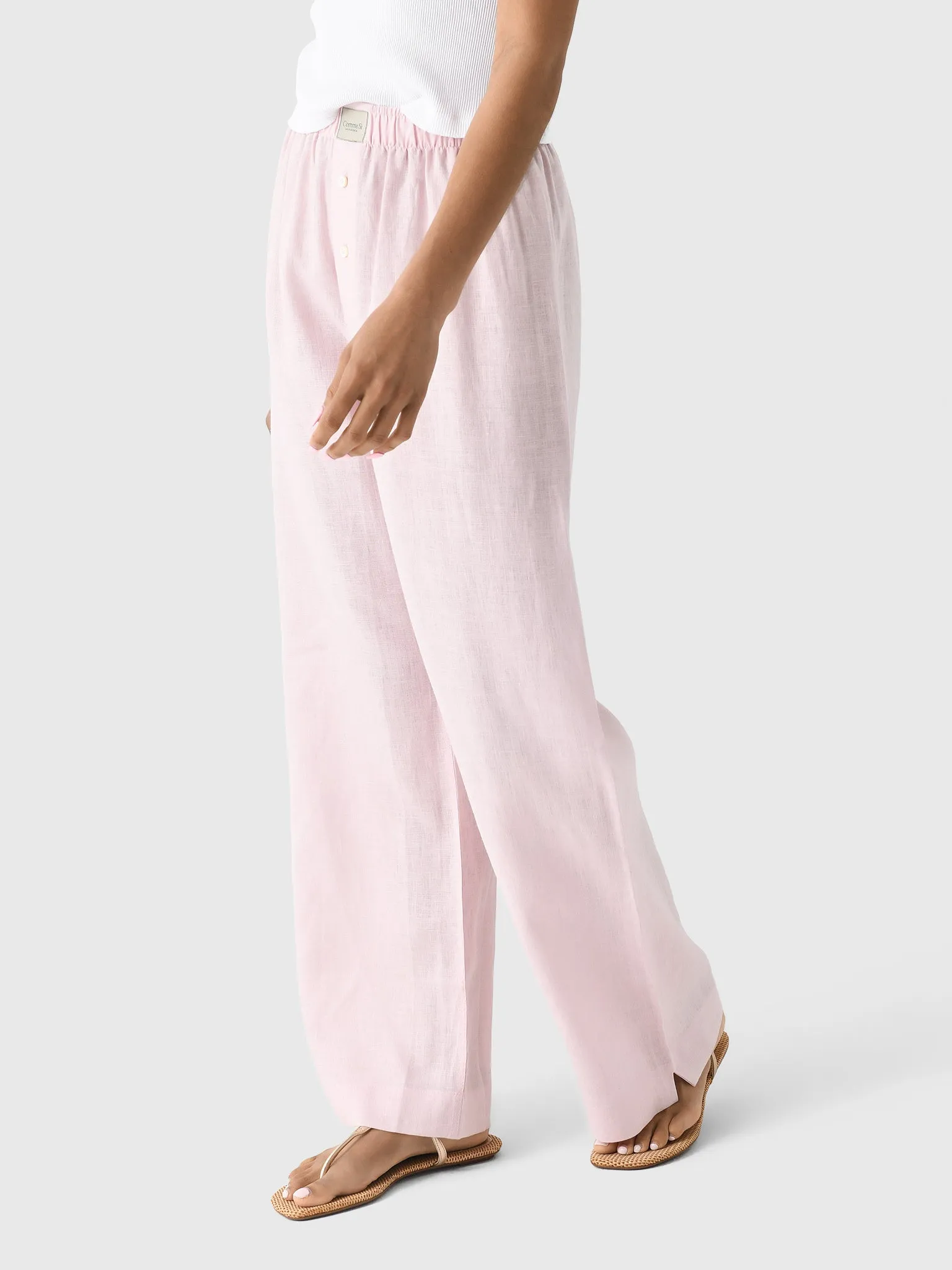 Comme Si Women's La Boxer Alta Linen sold by Saint Bernard product image thumbnail 3