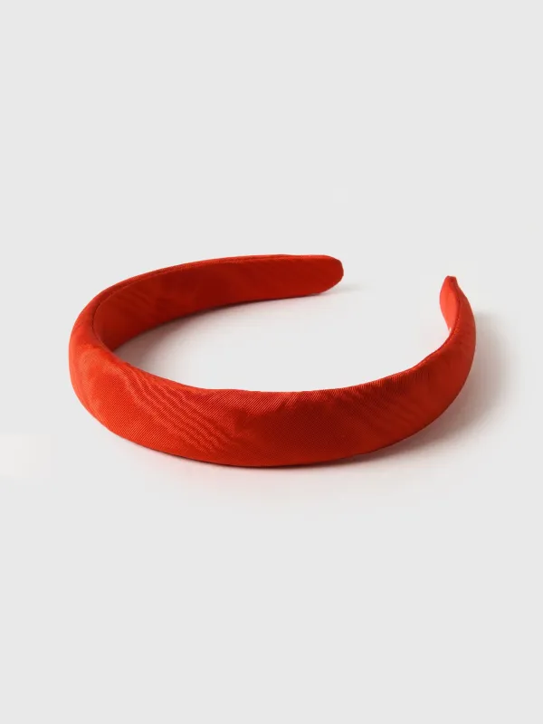Loeffler Randall Marina Moiré Puffy Headband sold by Saint Bernard