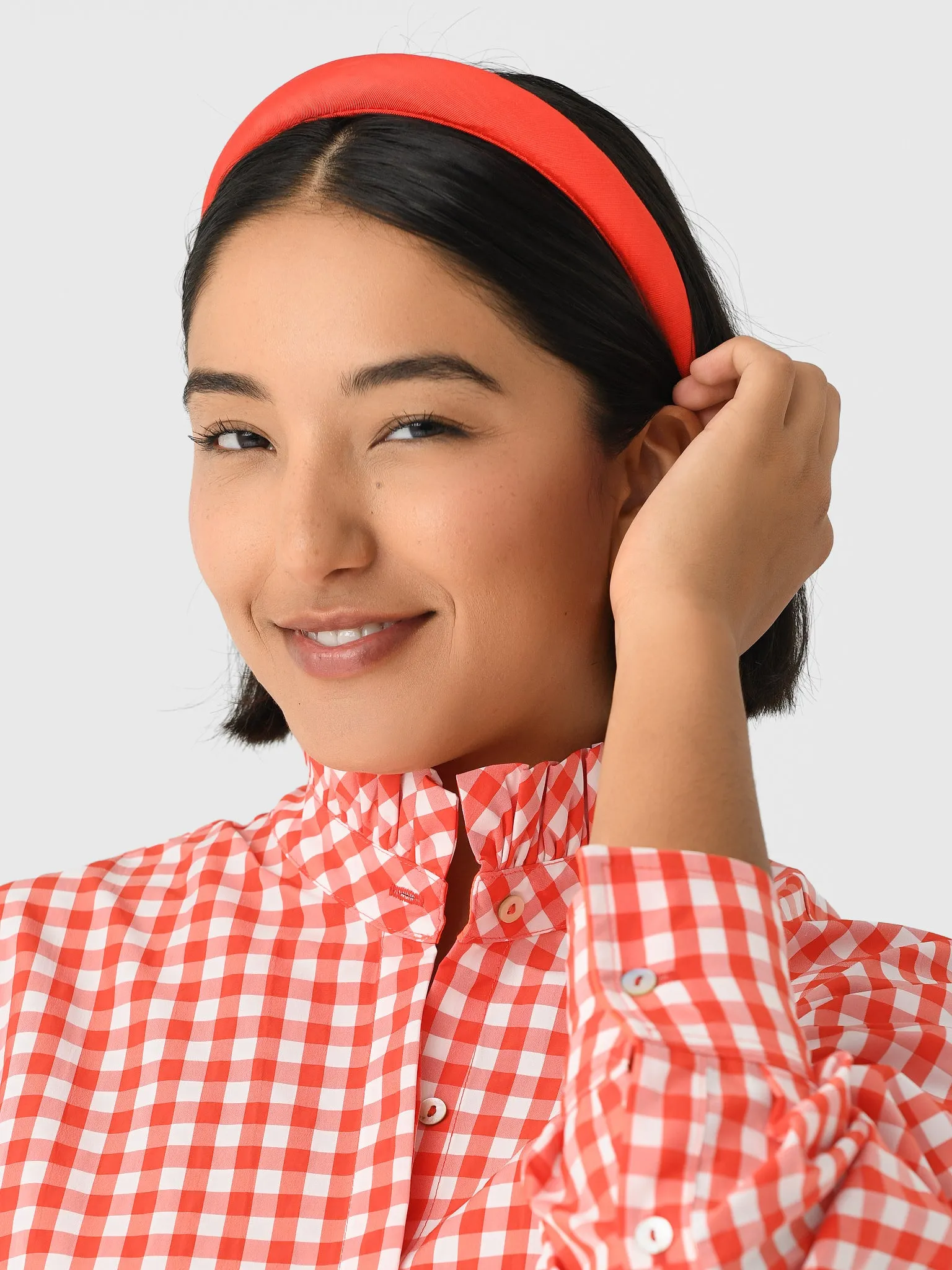 Loeffler Randall Marina Moiré Puffy Headband sold by Saint Bernard product image thumbnail 2