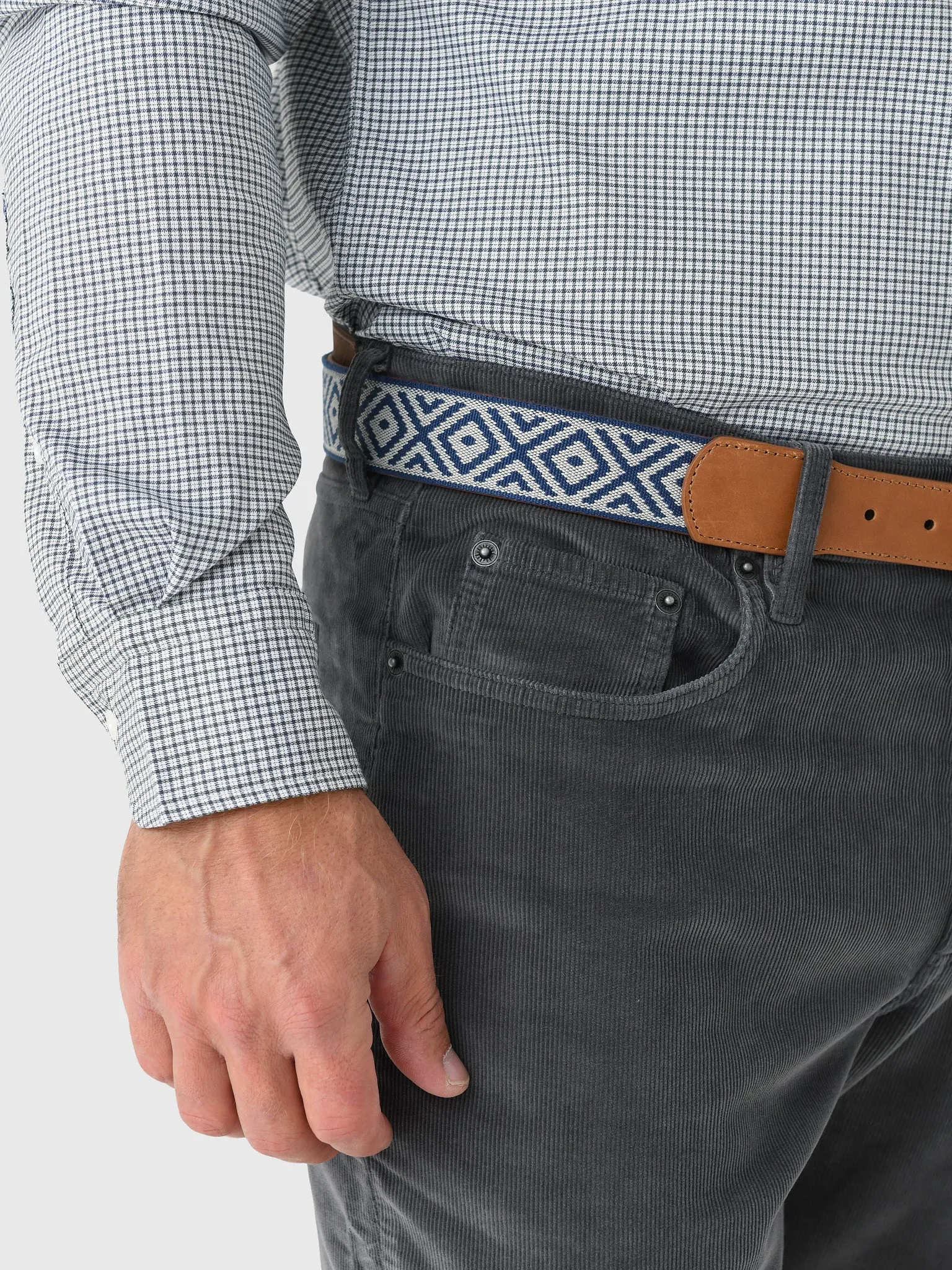 Faherty Brand Men's Stretch Terry Corduroy 5-Pocket Pant sold by Saint Bernard product image thumbnail 2