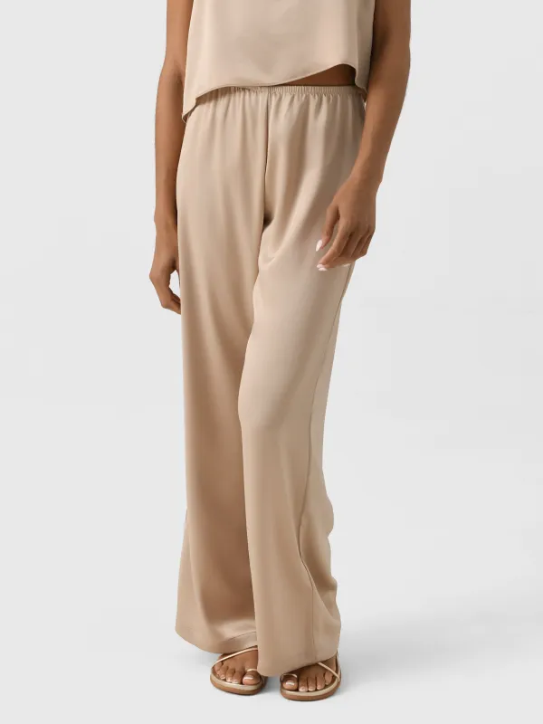 Leset Women's Barb Wide Leg Pant sold by Saint Bernard