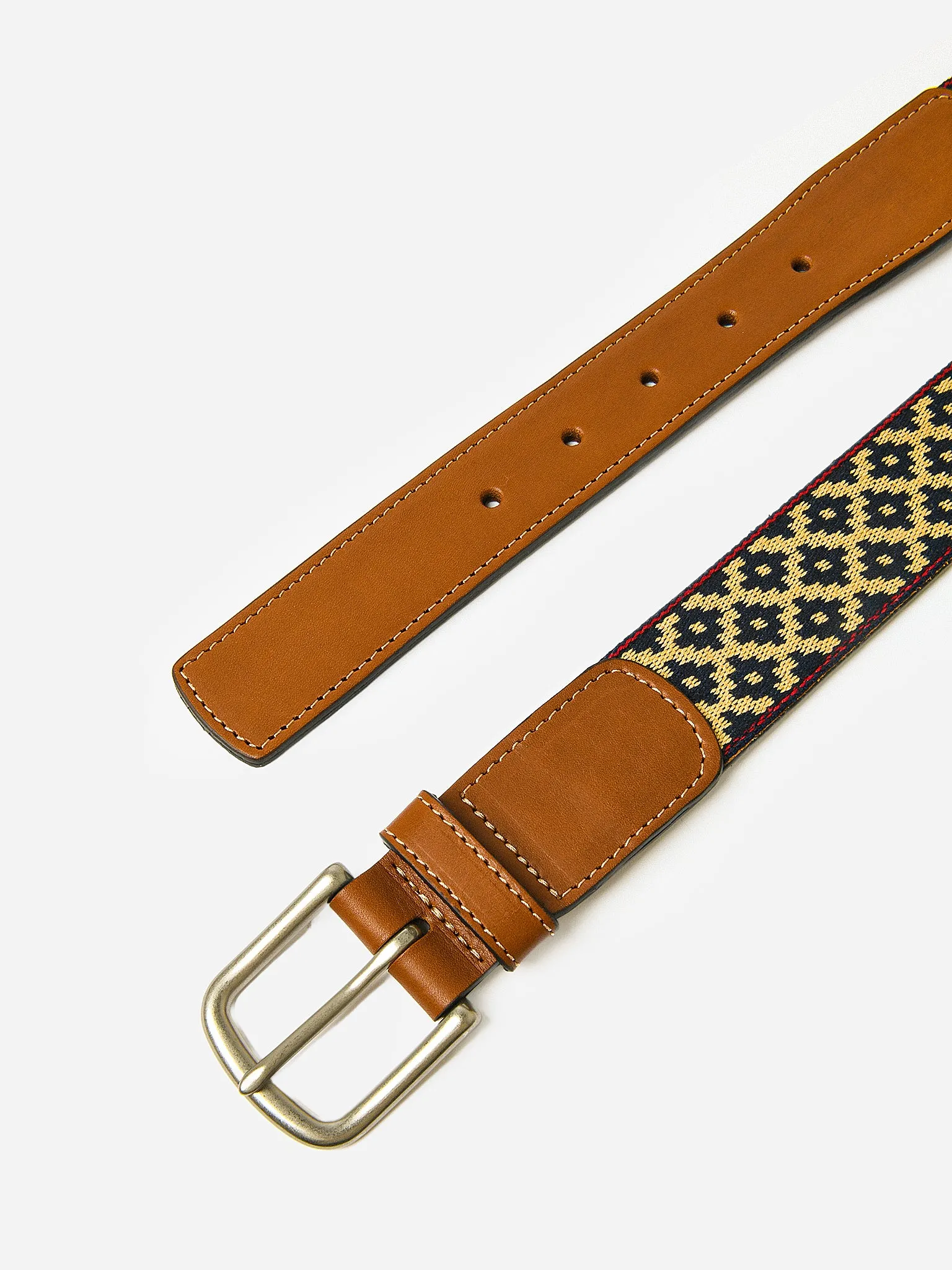 La Matera Men's Diplomatico Woven Belt sold by Saint Bernard product image thumbnail 2