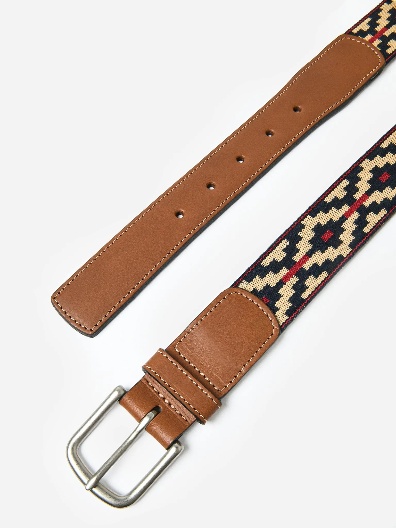 La Matera Men's Trucha Woven Belt sold by Saint Bernard product image thumbnail 2