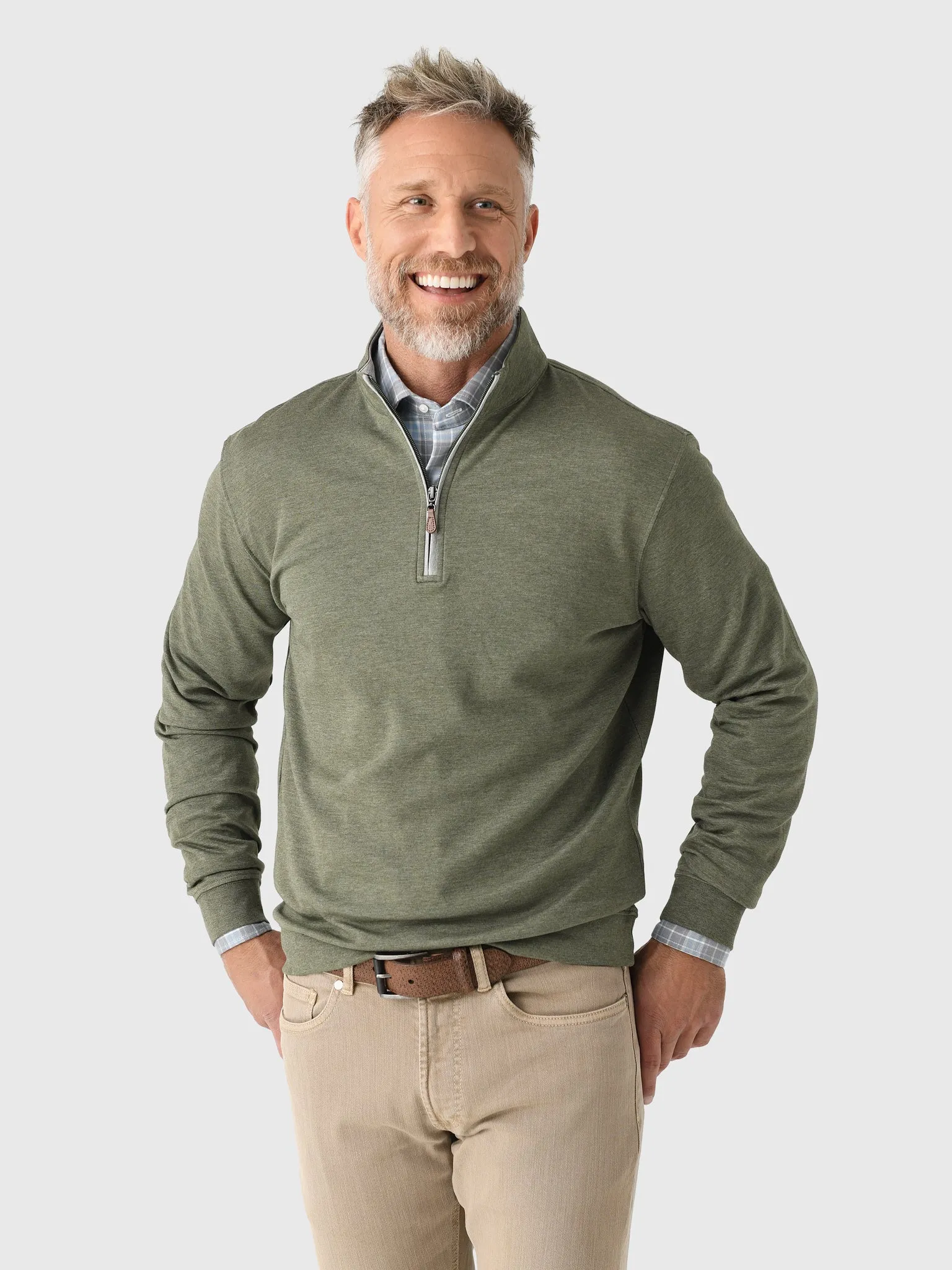 Johnnie-O Men's Sully Quarter-Zip Pullover sold by Saint Bernard product image thumbnail 3