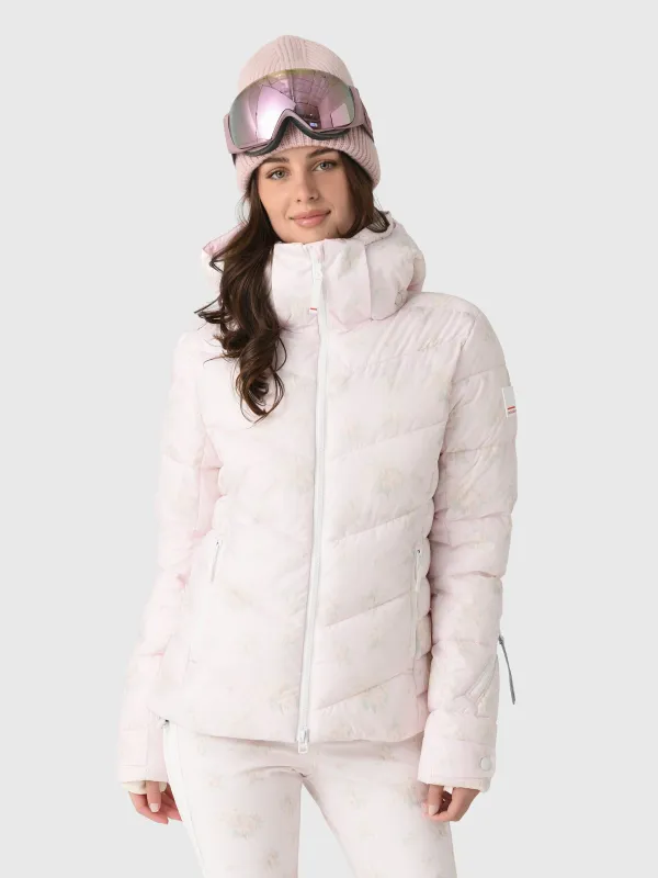 Bogner Fire + Ice X LoveShackFancy Women's Saelly Ski Jacket made by Saint Bernard