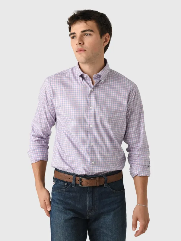 Peter Millar Crown Men's Felix Crown Lite Cotton-Stretch Sport Shirt sold by Saint Bernard