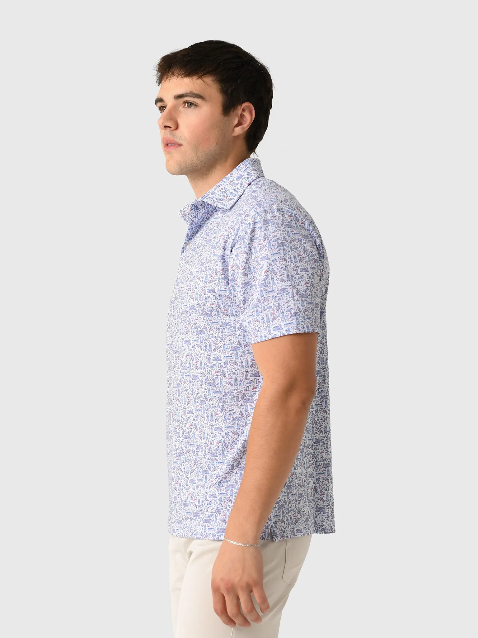 Rhoback Men's The Houston Polo sold by Saint Bernard product image thumbnail 3