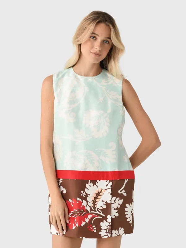 Oroton Women's Cabana Floral Mini Dress made by Saint Bernard