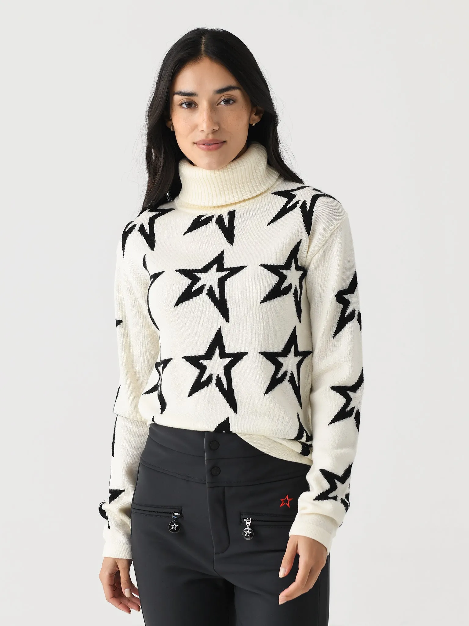 Perfect Moment Women's Star Dust Merino Wool Sweater sold by Saint Bernard