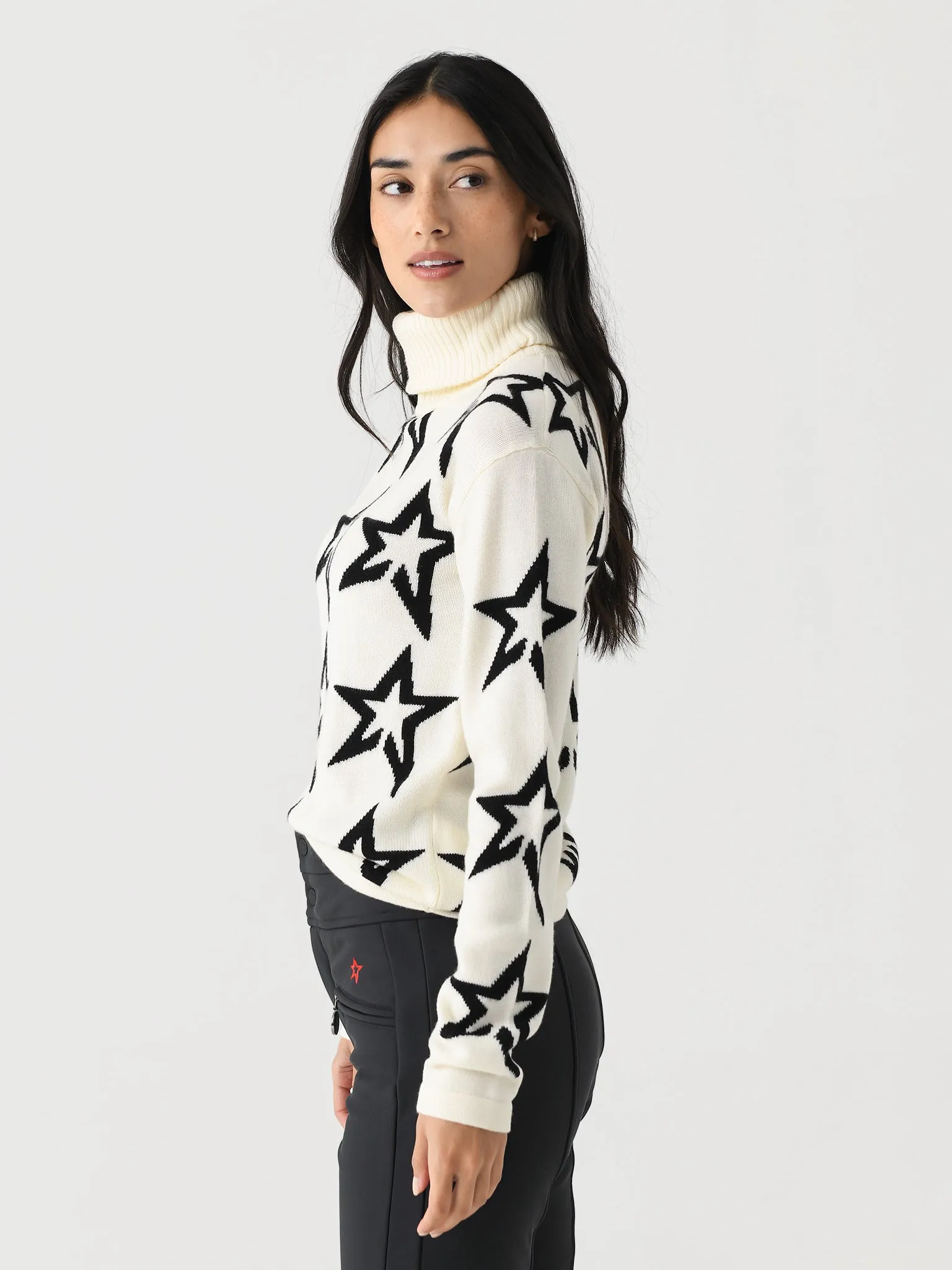 Perfect Moment Women's Star Dust Merino Wool Sweater sold by Saint Bernard product image thumbnail 3