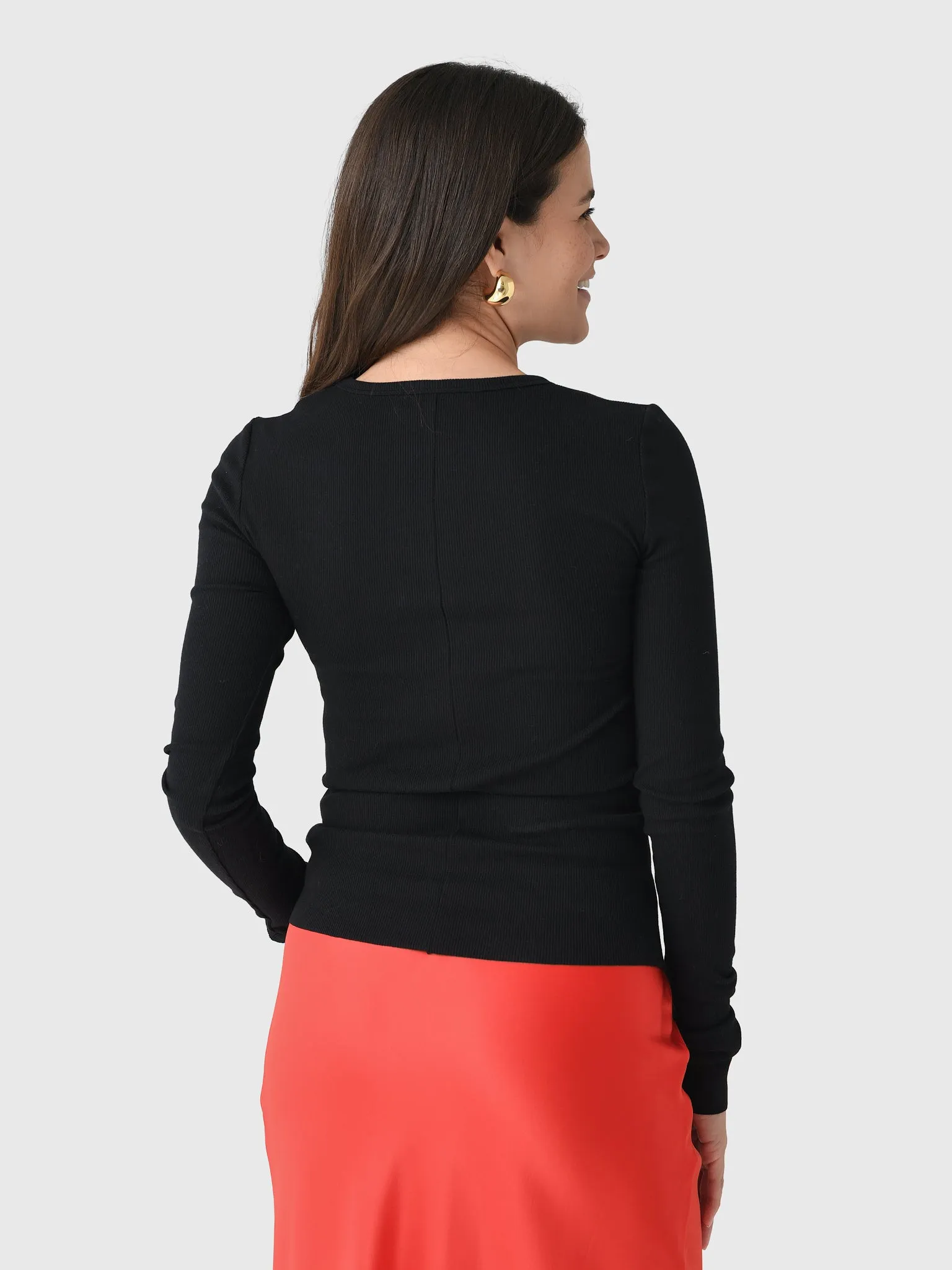 Eterne Women's Long Sleeve Fitted Top sold by Saint Bernard product image thumbnail 4