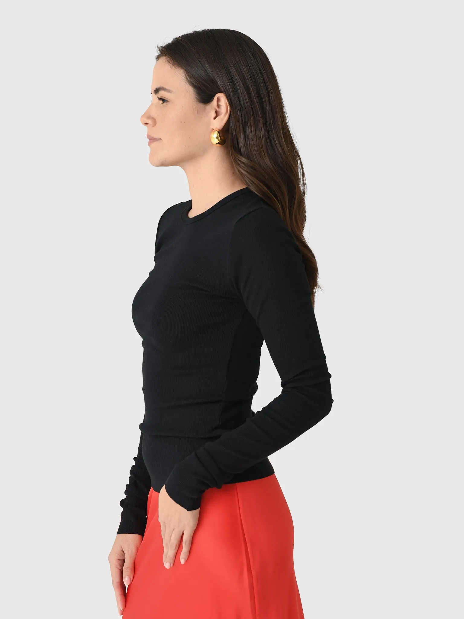 Eterne Women's Long Sleeve Fitted Top sold by Saint Bernard product image thumbnail 3
