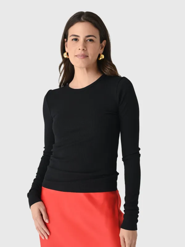 Eterne Women's Long Sleeve Fitted Top made by Eterne