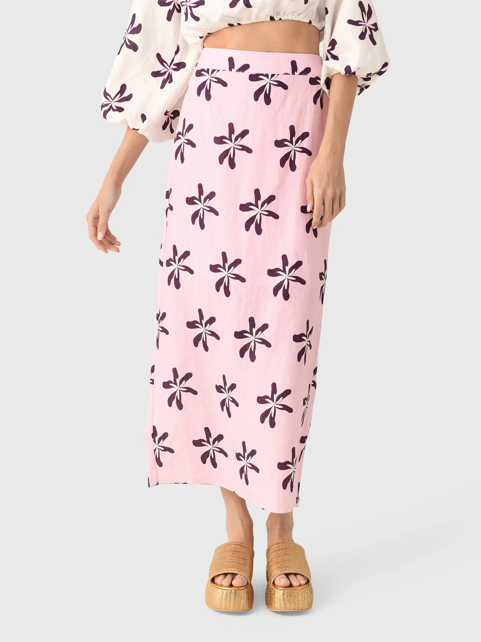 Cala de la Cruz Women's Magda Skirt sold by Saint Bernard