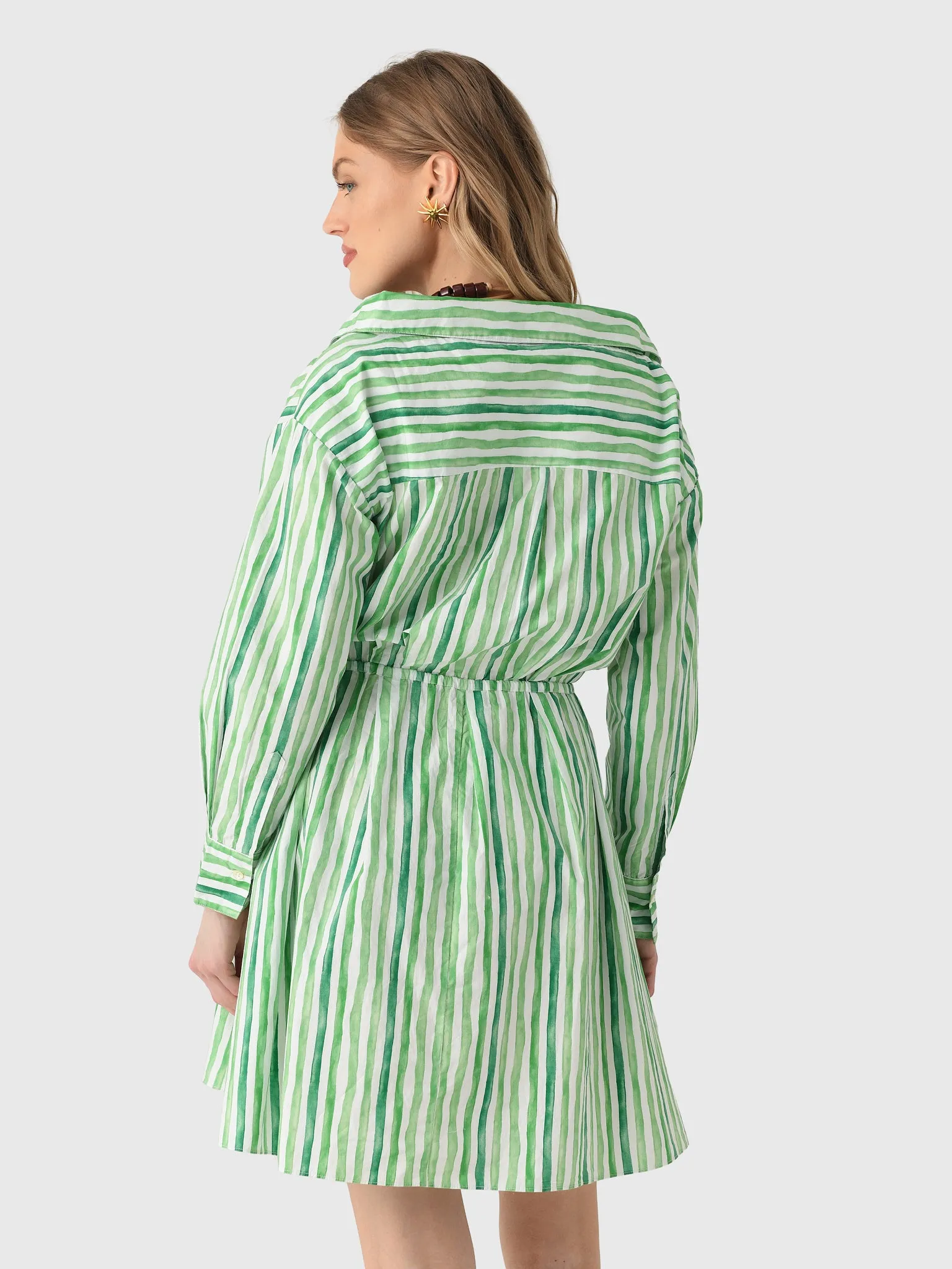 Rosie Assoulin Women's Falling Off The Shoulder Mini Dress sold by Saint Bernard product image thumbnail 4