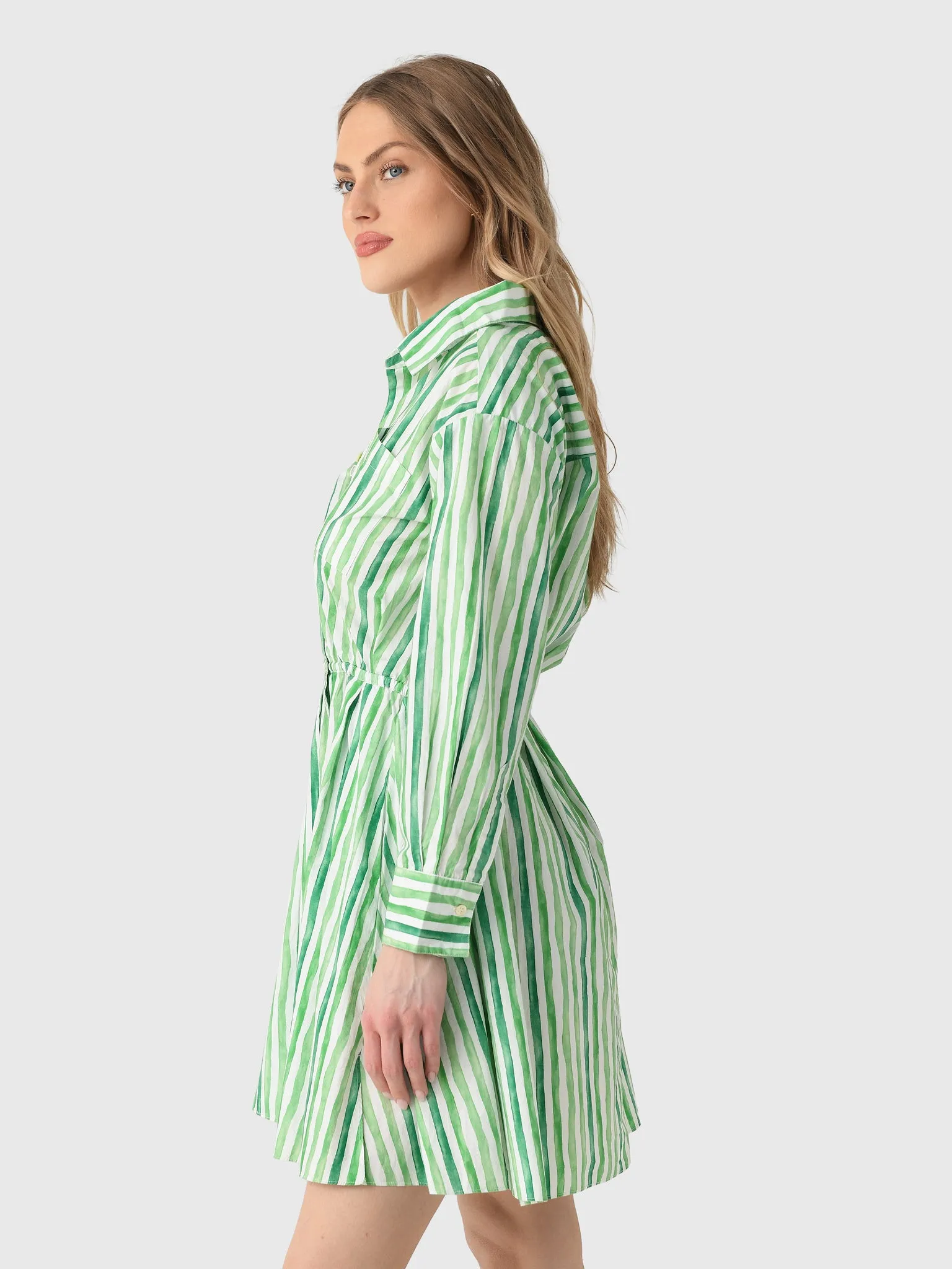 Rosie Assoulin Women's Falling Off The Shoulder Mini Dress sold by Saint Bernard product image thumbnail 3