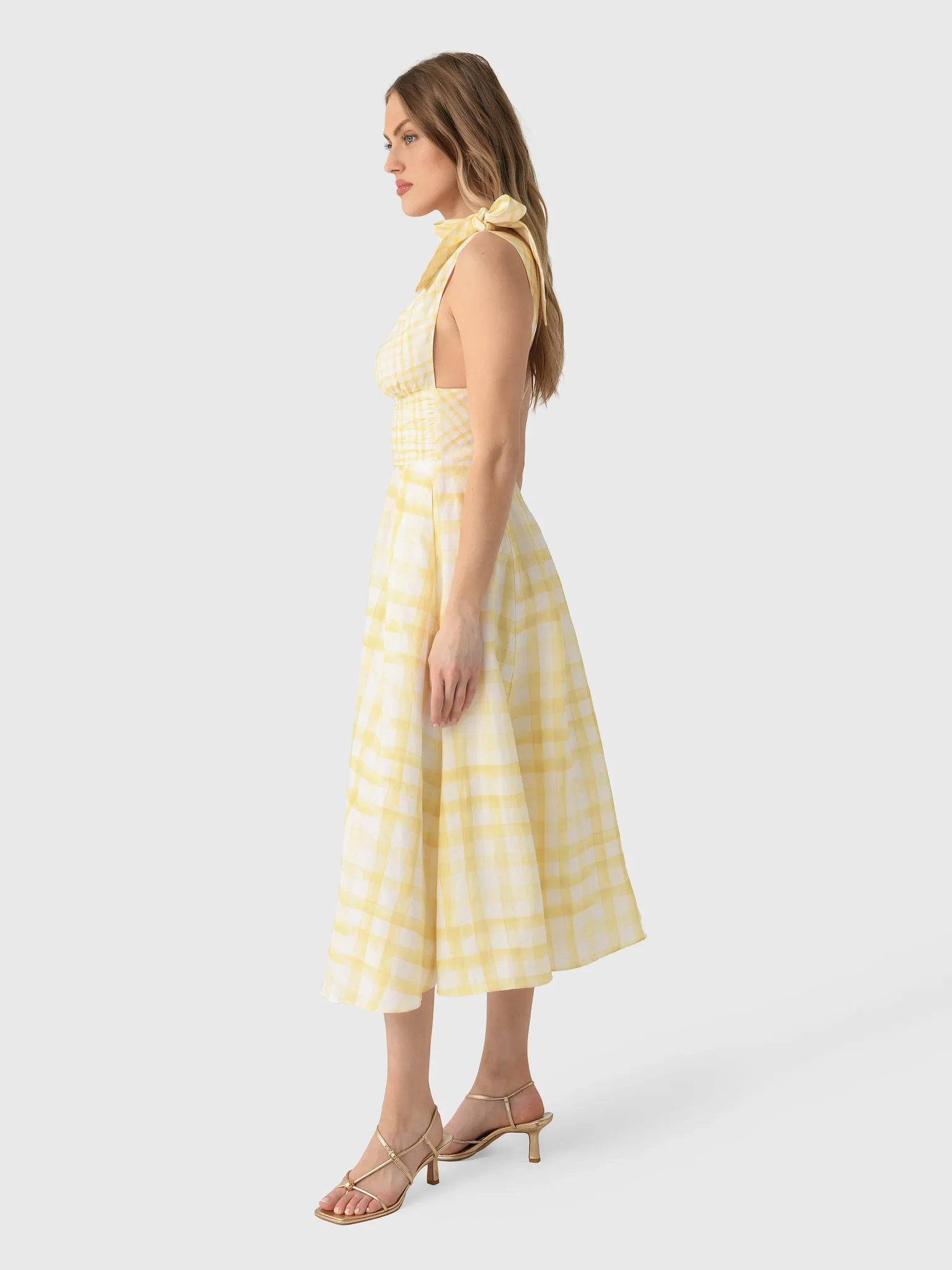 Rosie Assoulin Women's Bow Shoulder Dress sold by Saint Bernard product image thumbnail 3