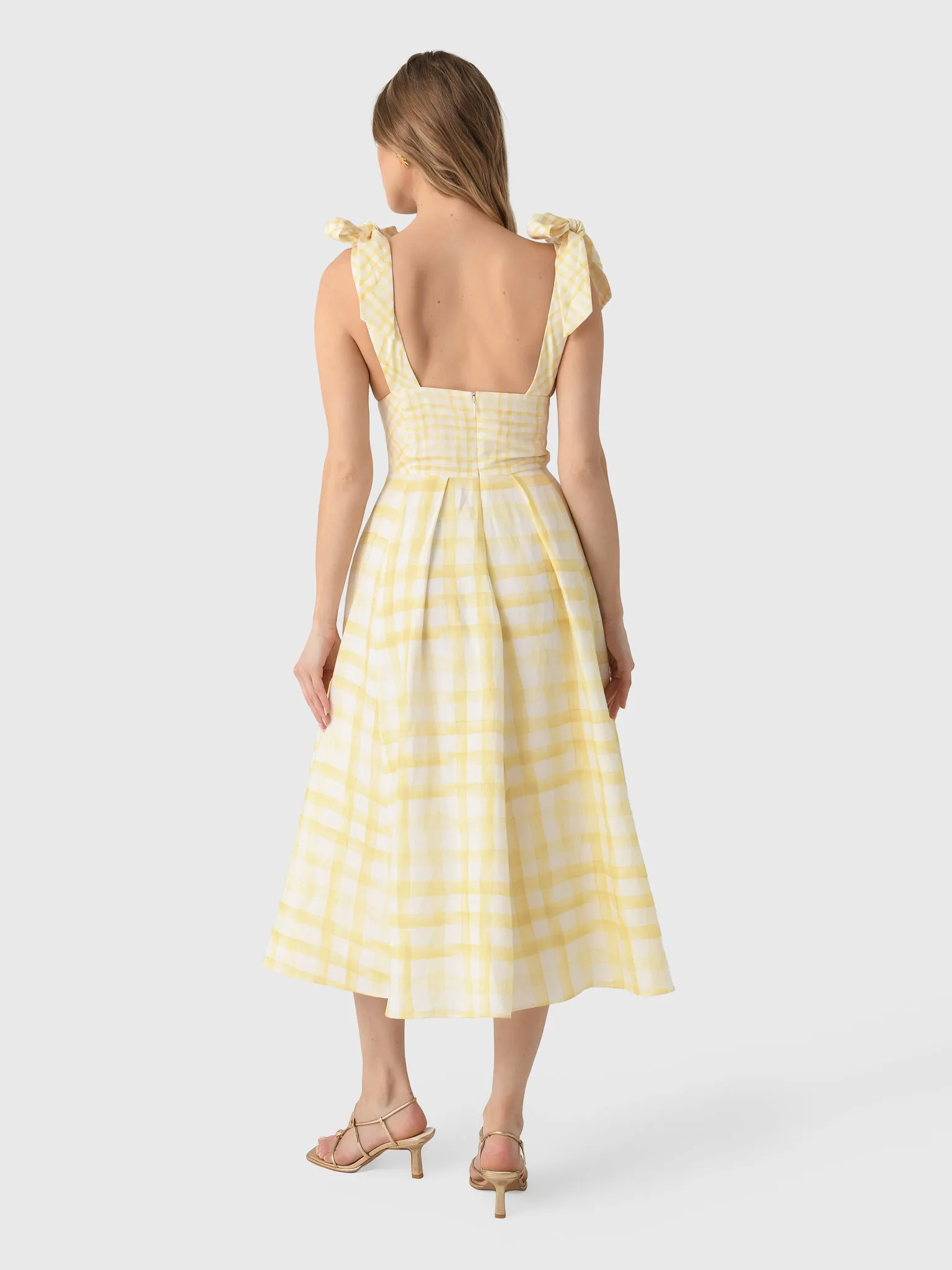 Rosie Assoulin Women's Bow Shoulder Dress sold by Saint Bernard product image thumbnail 4