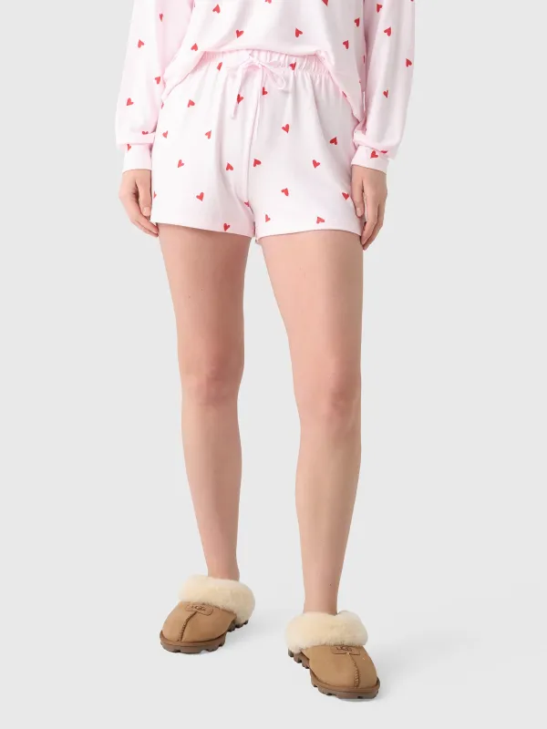 Z Supply Women's Love First Heart Short sold by Saint Bernard