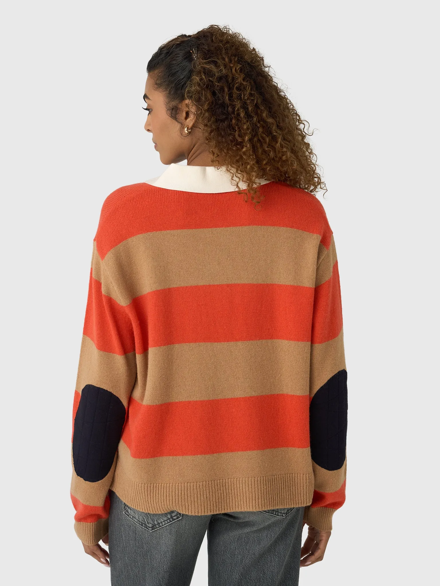 Essentiel Antwerp Women's Jezebel Striped Polo sold by Saint Bernard product image thumbnail 4