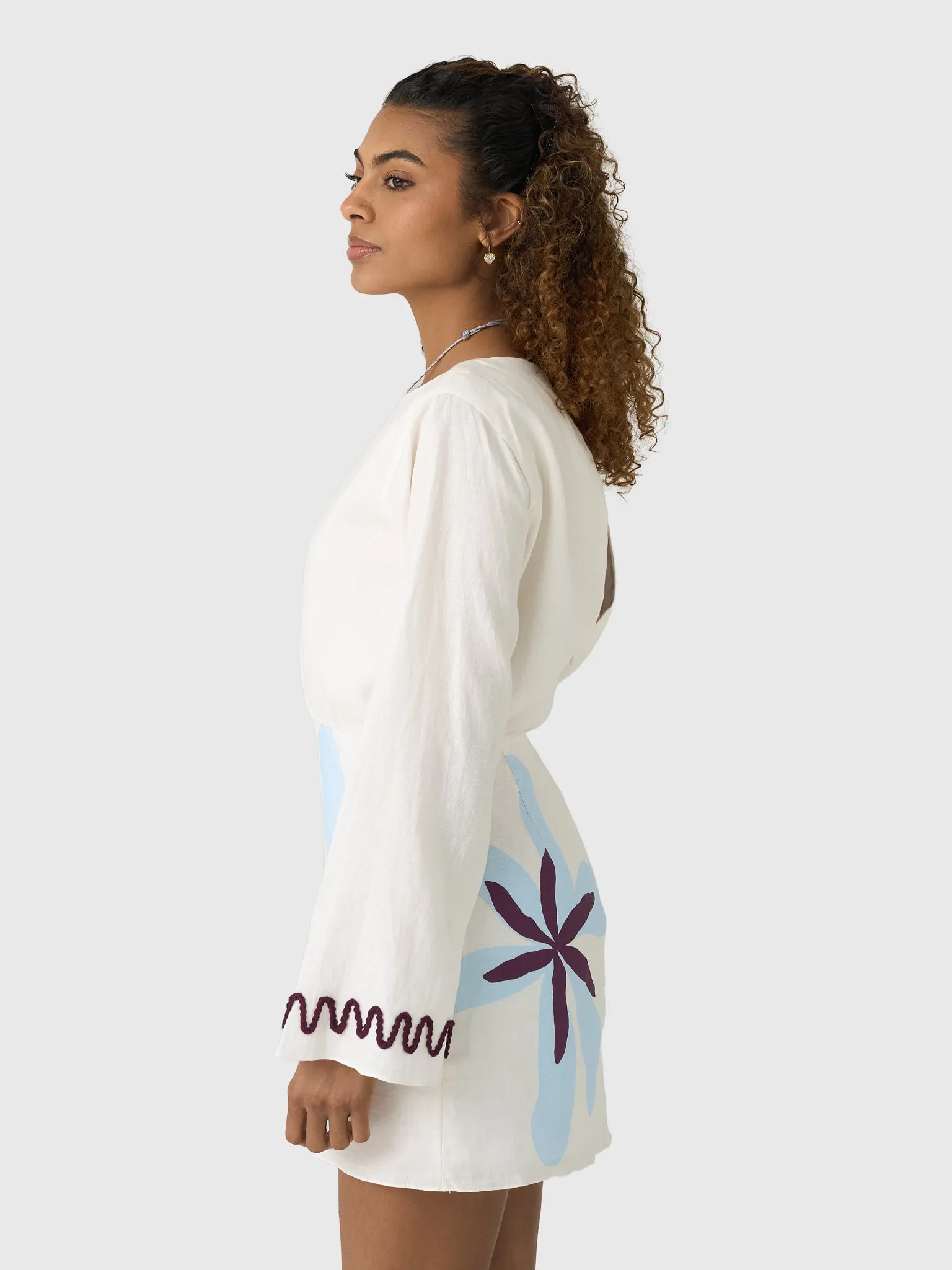 Cala de la Cruz Women's Loura Dress sold by Saint Bernard product image thumbnail 3