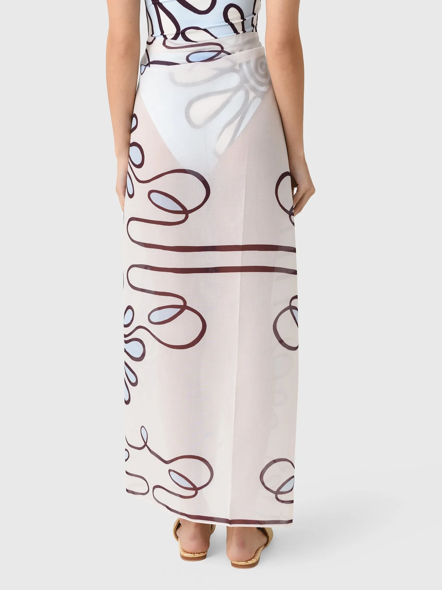 Cala de la Cruz Women's Luana Sarong sold by Saint Bernard product image thumbnail 4