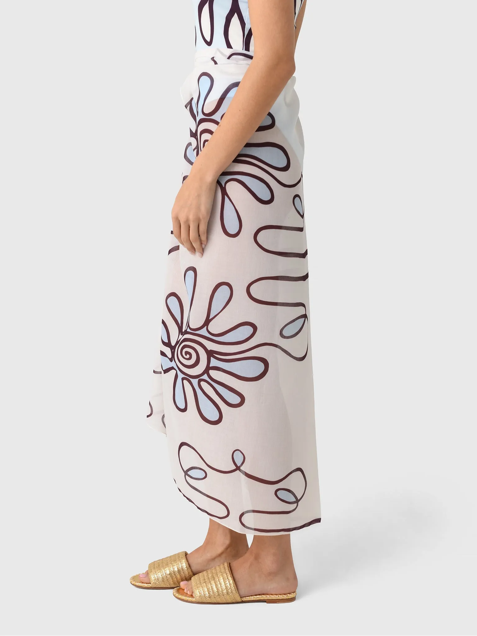 Cala de la Cruz Women's Luana Sarong sold by Saint Bernard product image thumbnail 3